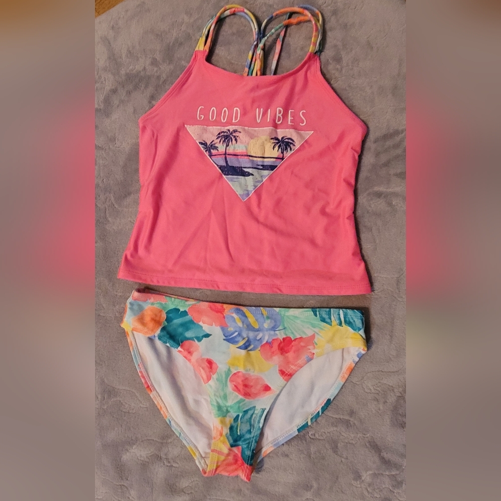 Good Vibes girls tankini, sz. 12